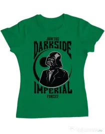 Tricou ADLER dama Darkside Verde mediu