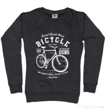 Bluza ADLER dama Bicycle Negru melanj