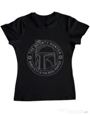 Tricou ADLER dama Bounty Hunter Negru