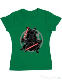 Tricou ADLER dama Darkside Samurai Verde mediu