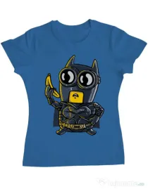 Tricou ADLER dama Bat minion Albastru azuriu