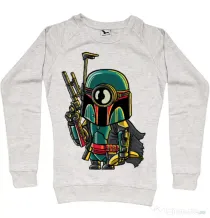 Bluza ADLER dama Minion Boba Fett Migdala melanj