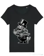 Tricou STANLEY STELLA dama Gramophone head Negru