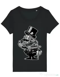 Tricou STANLEY STELLA dama Gramophone head Negru