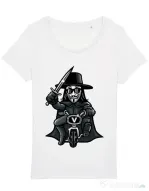 Tricou STANLEY STELLA dama Vendetta Biker Alb