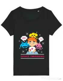 Tricou STANLEY STELLA dama Space Invader Negru