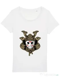 Tricou STANLEY STELLA dama Samurai Jason Alb