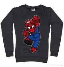 Bluza ADLER dama Spider Plumber Negru melanj