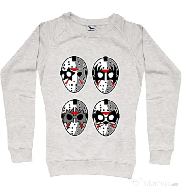 Bluza ADLER dama Jason Rock Faces Migdala melanj