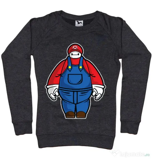 Bluza ADLER dama Baymario Negru melanj