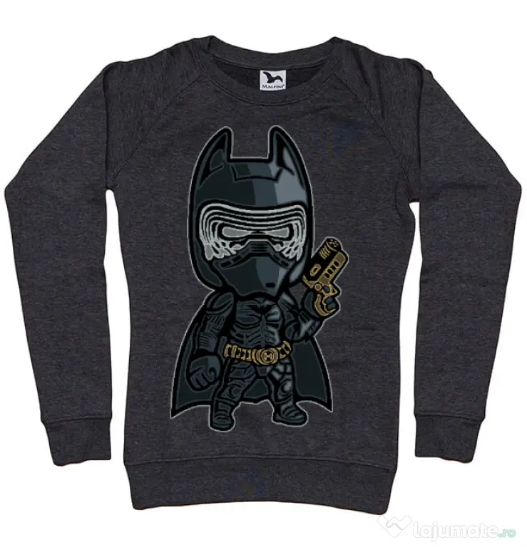 Bluza ADLER dama Darkest Night Negru melanj