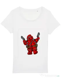 Tricou STANLEY STELLA dama Marshmallow Merc Alb