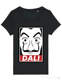 Tricou STANLEY STELLA dama Dali mask Negru
