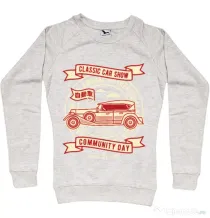 Bluza ADLER dama Classic Car Show Migdala melanj