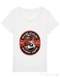Tricou STANLEY STELLA dama Boxing Academy Alb