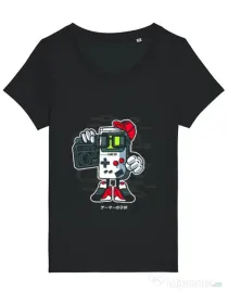 Tricou STANLEY STELLA dama Game Kid Negru