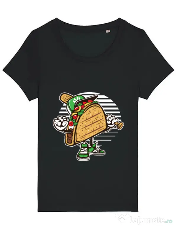 Tricou STANLEY STELLA dama Taco Negru