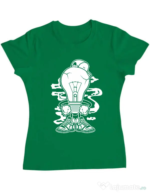 Tricou ADLER dama Light Boy Verde mediu