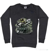 Bluza ADLER dama War Tank Negru melanj