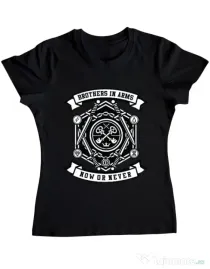 Tricou ADLER dama Keys Negru