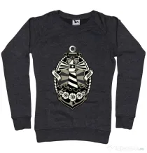 Bluza ADLER dama Lighthouse Negru melanj