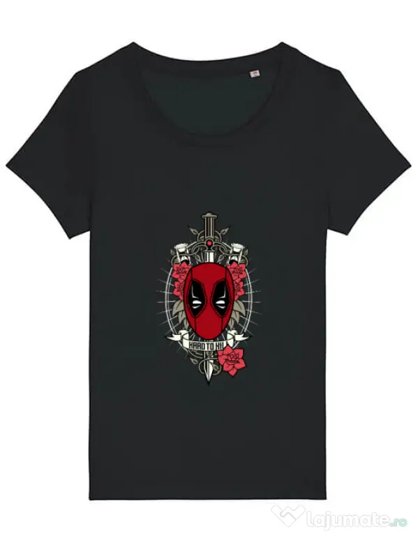 Tricou STANLEY STELLA dama Hard To Kill Negru