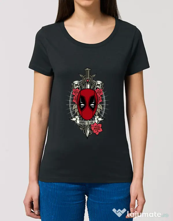 Tricou STANLEY STELLA dama Hard To Kill Negru