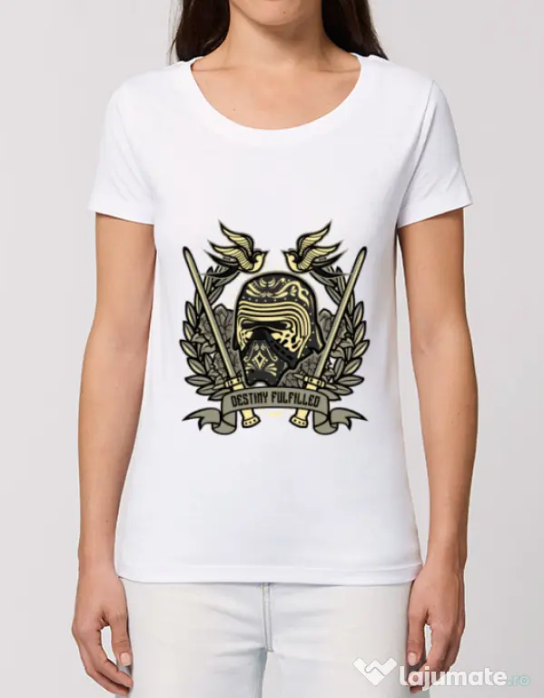 Tricou STANLEY STELLA dama Destiny Fulfilled Alb
