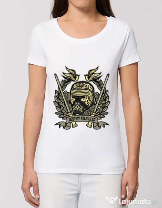 Tricou STANLEY STELLA dama Destiny Fulfilled Alb