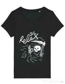 Tricou STANLEY STELLA dama Relax Negru