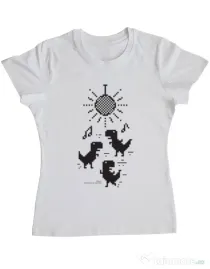 Tricou ADLER dama Dance Alb