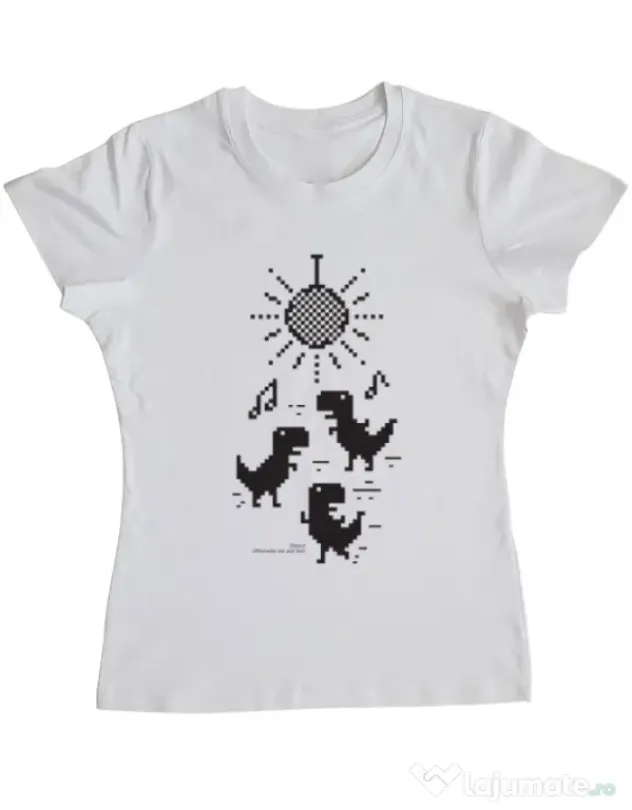 Tricou ADLER dama Dance Alb