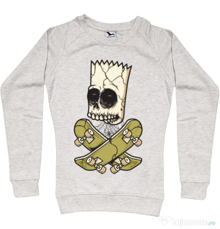 Bluza ADLER dama Death of Skateboarder Migdala melanj
