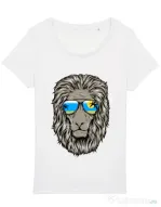 Tricou STANLEY STELLA dama King of Summer Alb