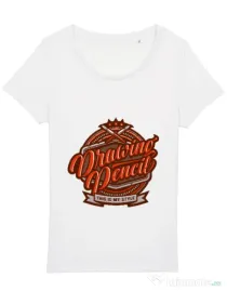 Tricou STANLEY STELLA dama Drawing Pencil Alb