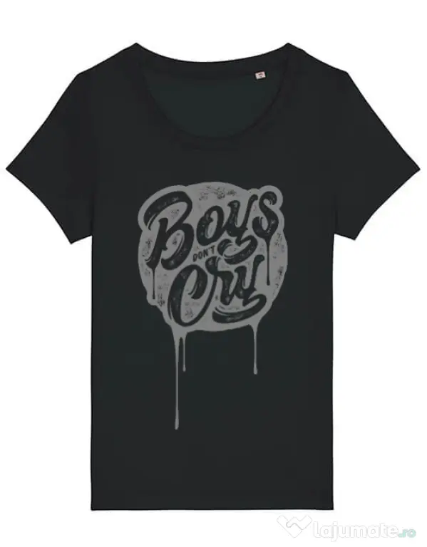 Tricou STANLEY STELLA dama Boys Dont Cry Negru