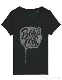 Tricou STANLEY STELLA dama Boys Dont Cry Negru