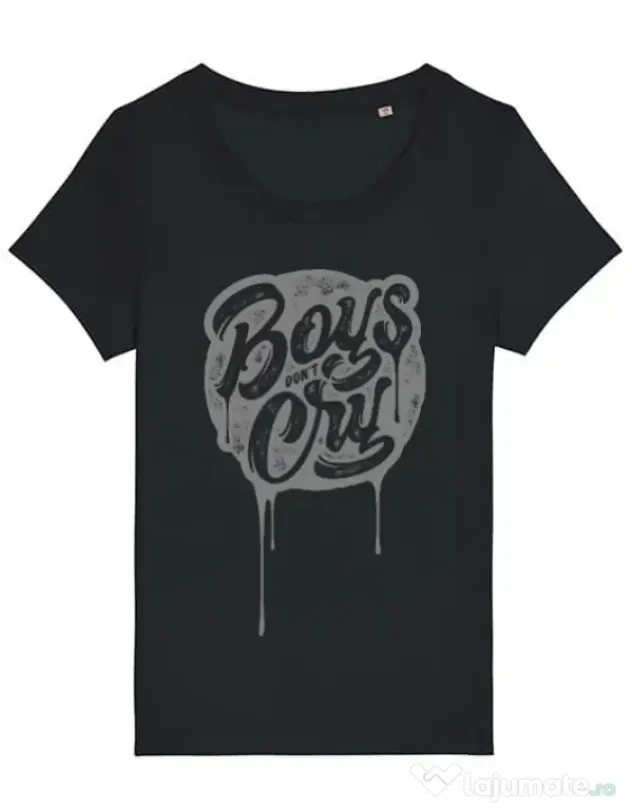 Tricou STANLEY STELLA dama Boys Dont Cry Negru