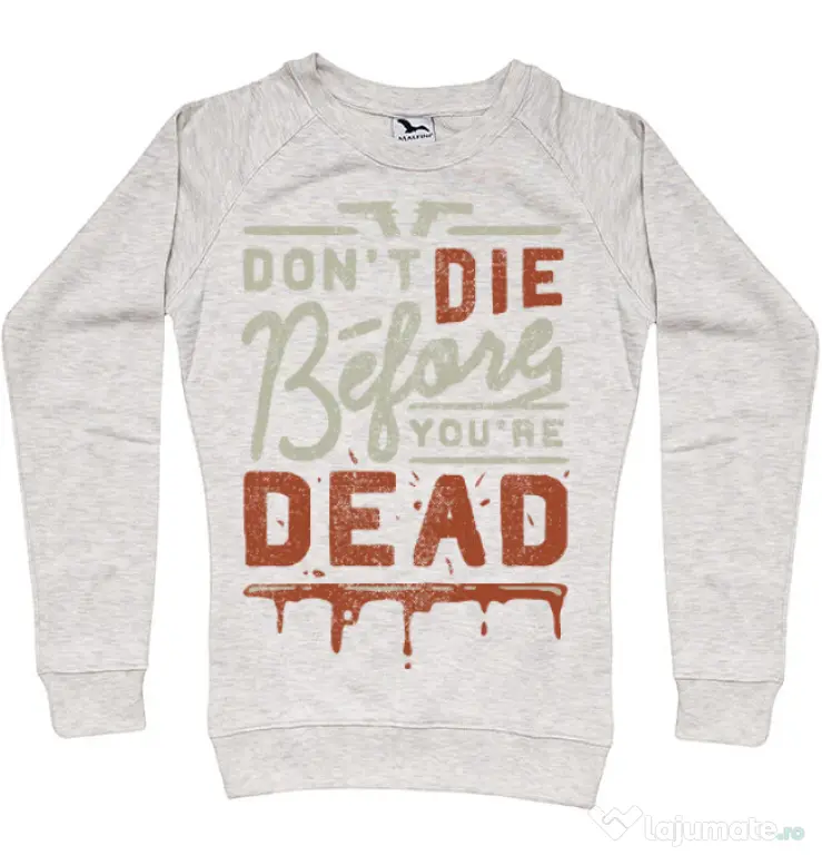 Bluza ADLER dama Dont die Migdala melanj