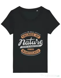 Tricou STANLEY STELLA dama Nature Negru