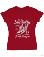 Tricou ADLER dama Superfly Rosu