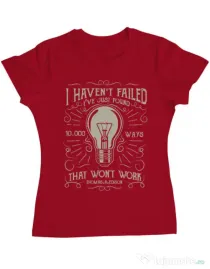 Tricou ADLER dama 10000 Ways Rosu