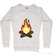 Bluza ADLER dama Skullfire Migdala melanj