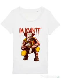 Tricou STANLEY STELLA dama I'm Lovin IT Alb