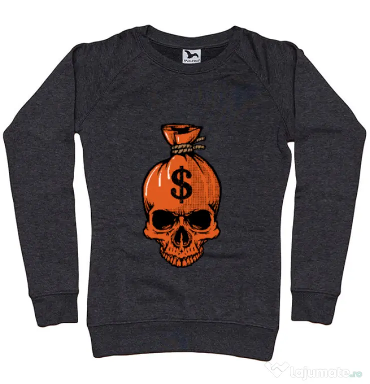 Bluza ADLER dama Sack Negru melanj