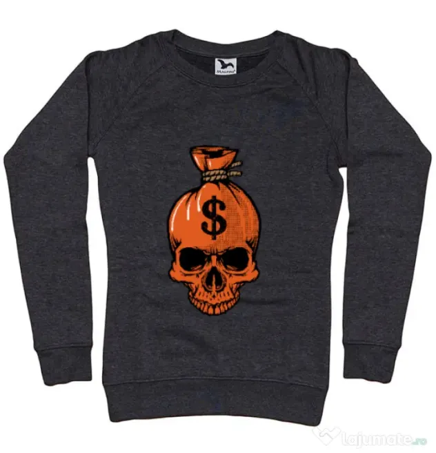 Bluza ADLER dama Sack Negru melanj