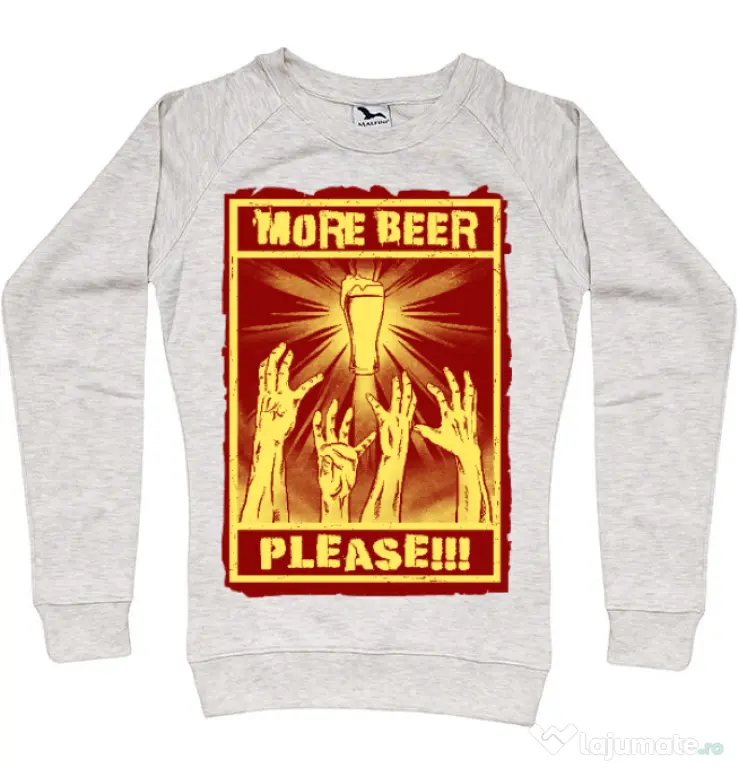 Bluza ADLER dama Thirsty zombies Migdala melanj