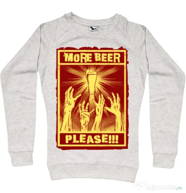Bluza ADLER dama Thirsty zombies Migdala melanj