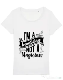 Tricou STANLEY STELLA dama Beautician Alb
