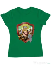 Tricou ADLER dama The Barbarian Verde mediu